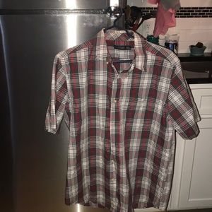 Men’s short sleeve button up
